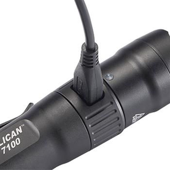 Pelican™ 7100 Tactical Flashlight USB rechargeable