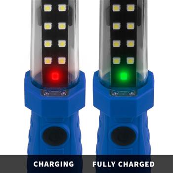 Nightstick LED Work Light has a battery charge indicator