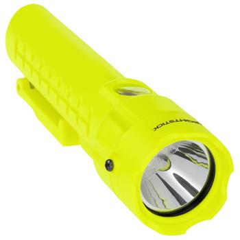 Nightstick 5422GM Dual-Light Flashlight uses a high efficiency parabolic reflector