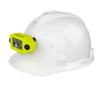 Nightstick 5460GCX Low-Profile Headlamp mount has self-stick PSA adhesive (Helmet not included)